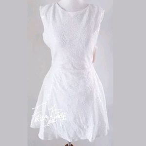 💥NWT💥 TOBI WHITE SEQUIN COCKTAIL DRESS SZ